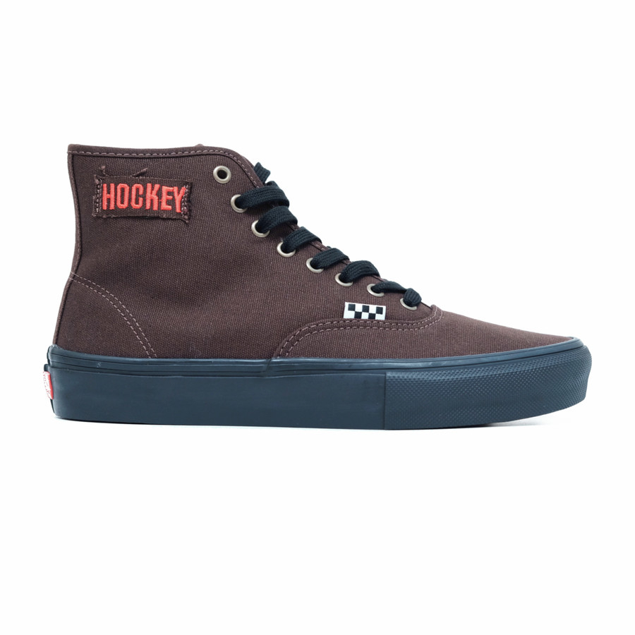 VANS SKATE AUTHENTIC HIGH HOCKEY SKATEBOARDS SNAKE SKIN