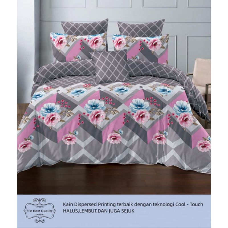 Sprei Motif Bunga Mawar Abu Abu Sprei Sprei Motif Garis Sprei Warna Abu Abu Sprei Murah Sprei Cantik
