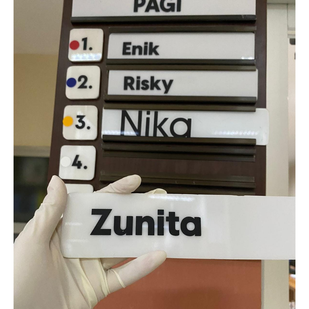 

Papan Nama Custom | Papan Nama Jadwal | Custom Nama