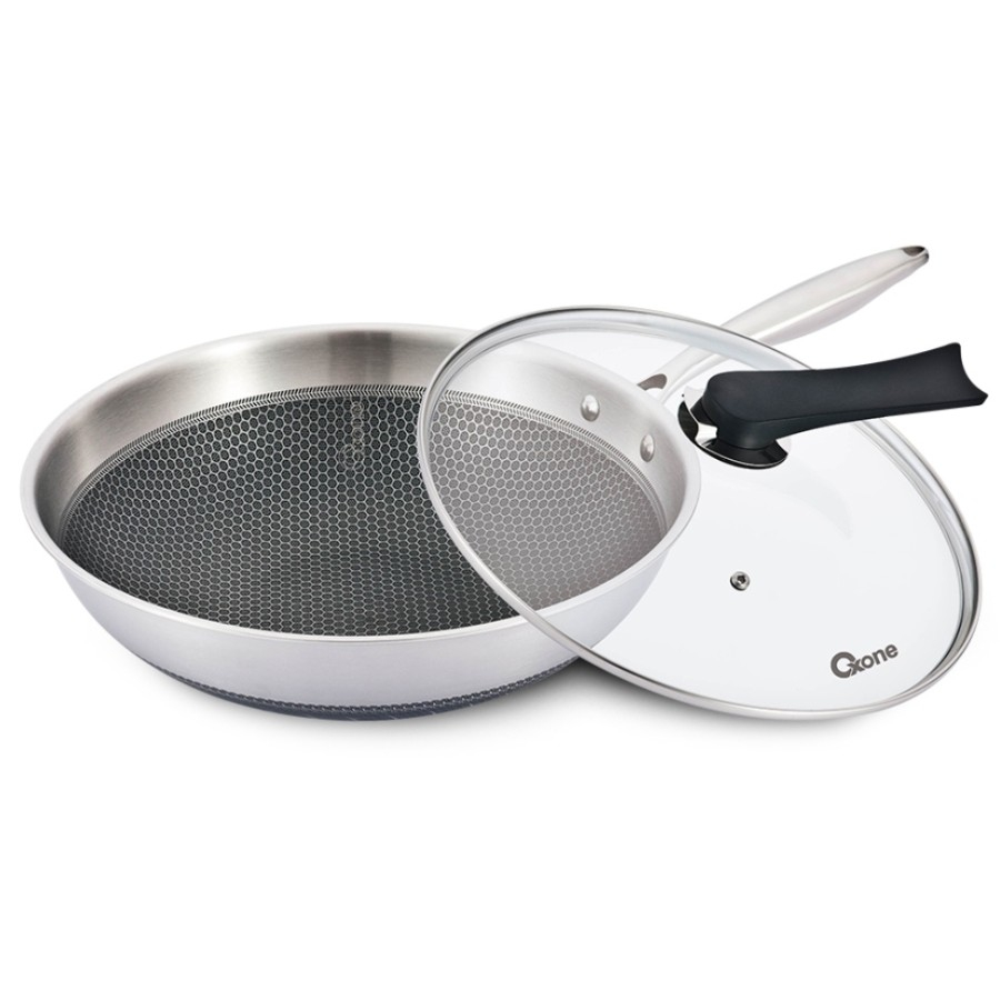 Oxone OX-90HC Honeycomb Wok Penggorengan 30cm