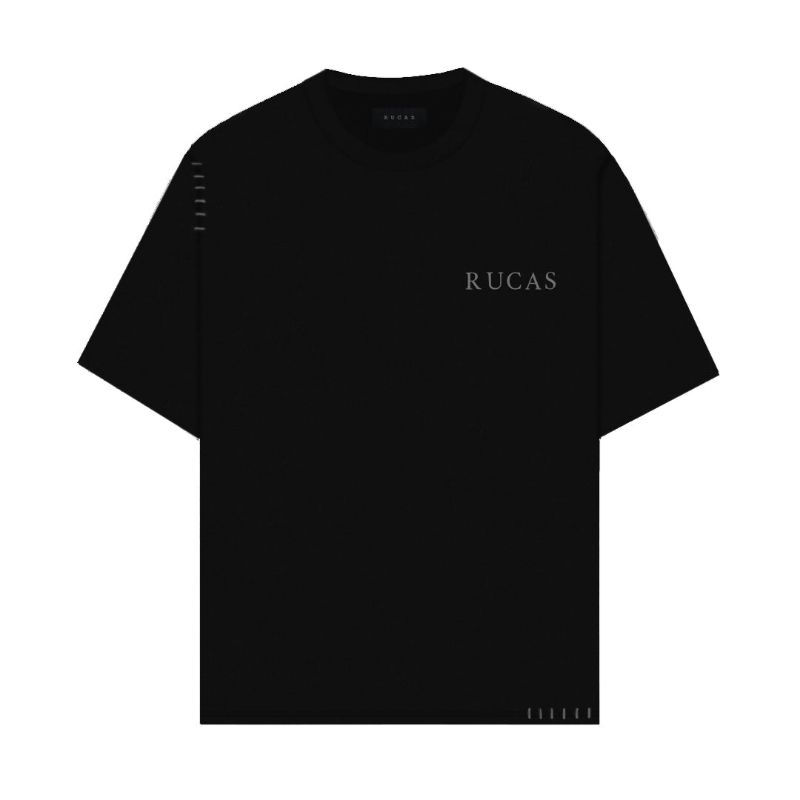 RUCAS - “Hand Stitch” Monogram Skelleton Tee