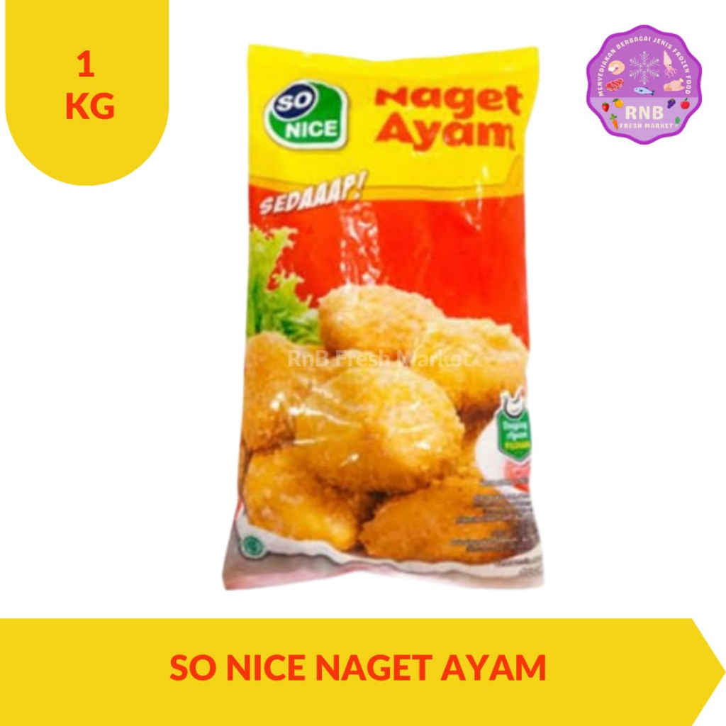 

So Nice Naget Ayam 1 Kg