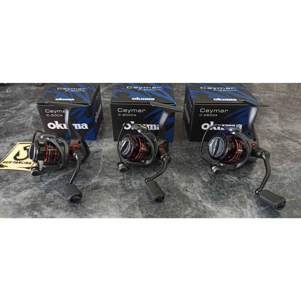 Reel UL Spining Okuma Ceymar A C-500A , C-2000A , C-2500A Dan C-6000A