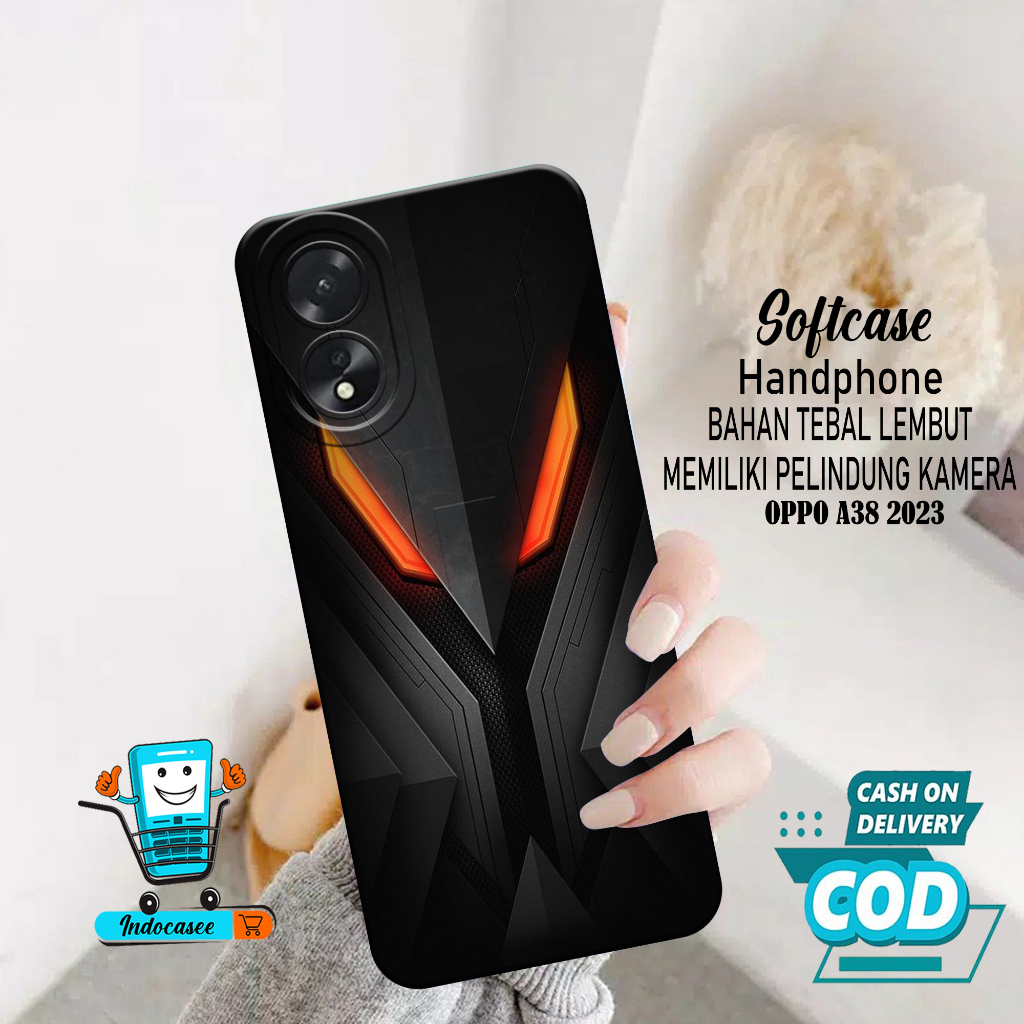 Case Hp OPPO A38 2023 - Softcase OPPO A38 2023 Terbaru - Casing OPPO A38 - Kesing OPPO A38 - Silikon