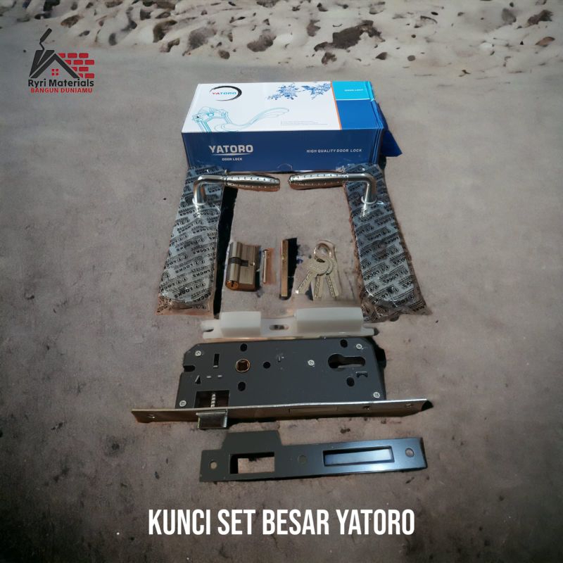 Kunci pintu besar Yatoro / kunci set besar Yatoro / Kunci pintu set