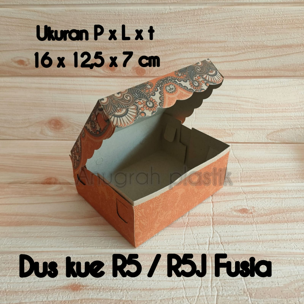 

Dus R5 Coklat Kraft Series Fusia / Dus (R5J) Uk 16 x 12,5 x 7 PER 10 PCS ECERAN