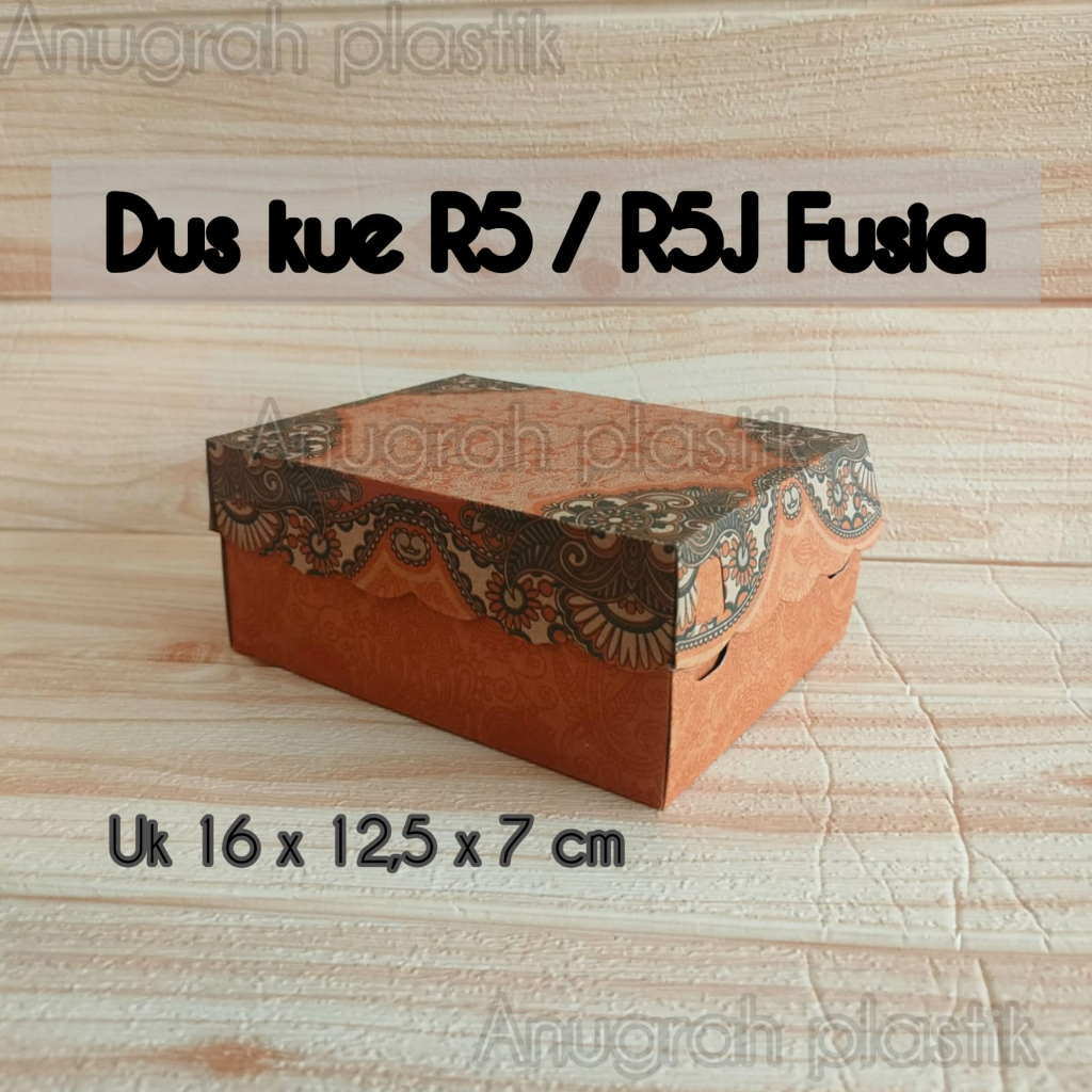 

Dus R5 Coklat Kraft Series Fusia / Dus (R5J) Uk 16 x 12,5 x 7 PER PACK isi -+ 100 pcs