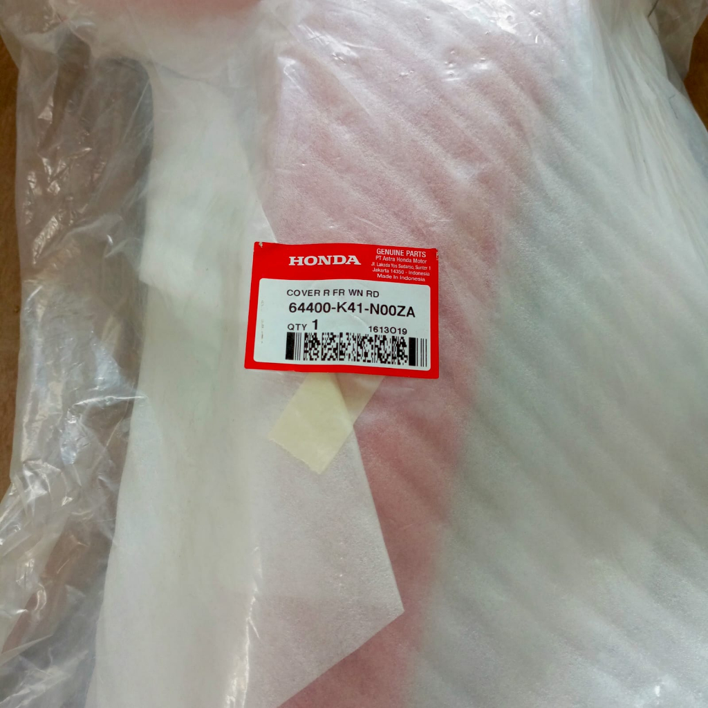 Cover R FR Merah Supra X 125 FI ORI AHM 64400K41N00ZA