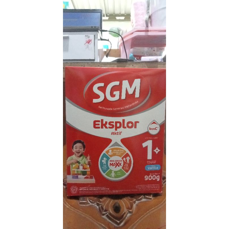 

SGM EKSPLOR 1PLUS dengan IronC Susu Pertumbuhan Rasa Vanilla 900gr