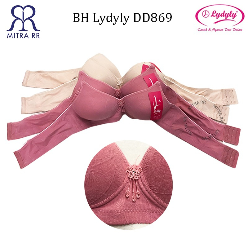 Lydyly Basic Bra Busa Tanpa Kawat Cup Sedang | BH Fashion Lidily DD869