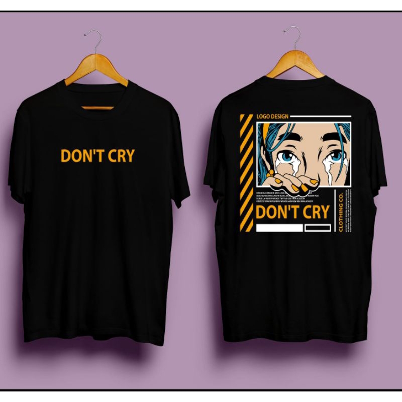 KAOS PRIA WANITA/KAOS KEREN/KAOS MURAH/-DONT TRY