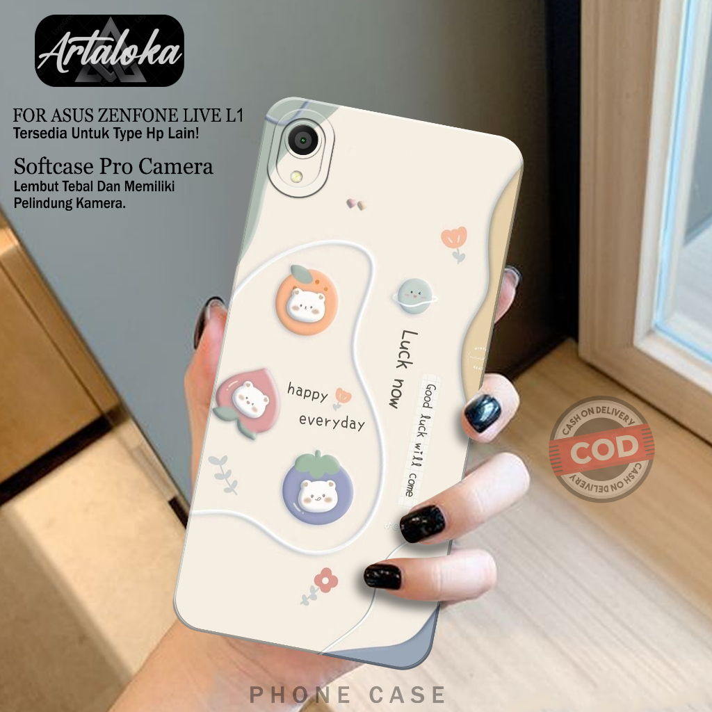 Case Hp Asus Zenfone Live L1 Softcase Pro Camera Silikon Tpu Softcase Asus Zenfone Live L1 Fashion C
