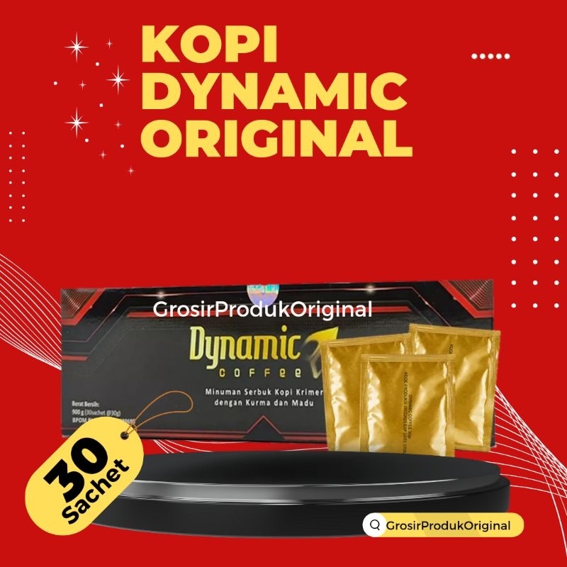 

Kopi Dinamik Original Dynamic Coffe 30 sachet