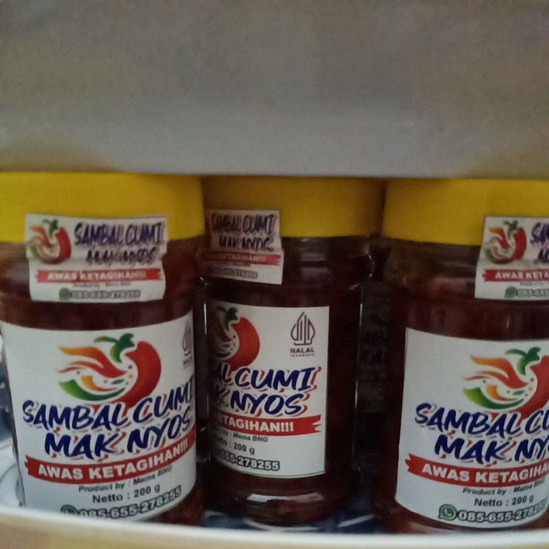 

SAMBAL SAMBEL CUMI MAKNYOS