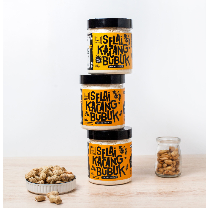 

Lean Lab Selai Kacang Bubuk Triple Pack (250gr x3) (Vegan, Gluten Free, Low Fat)