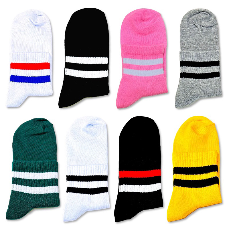 kaos kaki pendek setrip premium - kaos kaki oldscool pendek  size Dewasa - pradiptasock21