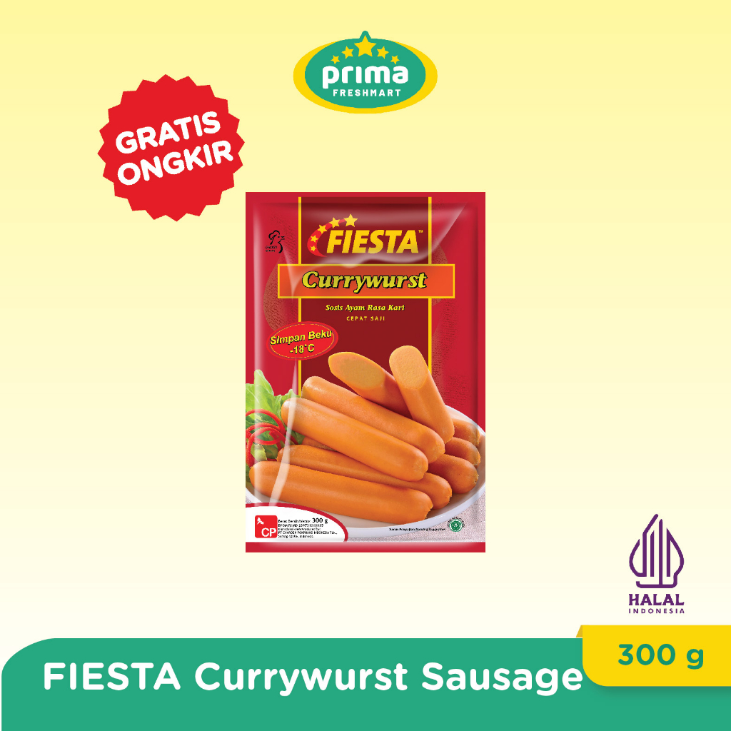 

FIESTA SOSIS CURRYWURST 300 GR