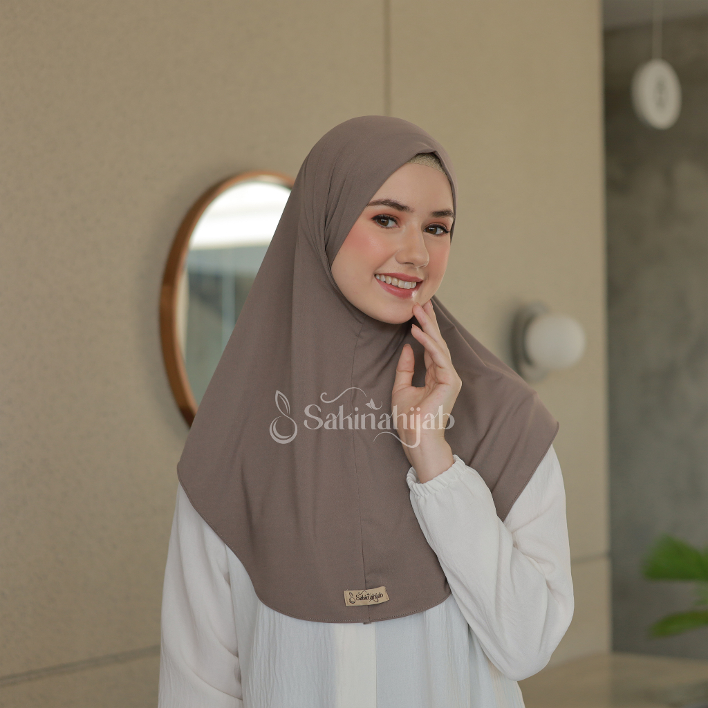 Bergo Tali Instan French Melayu Daily Jersey Ultimate Super Premium