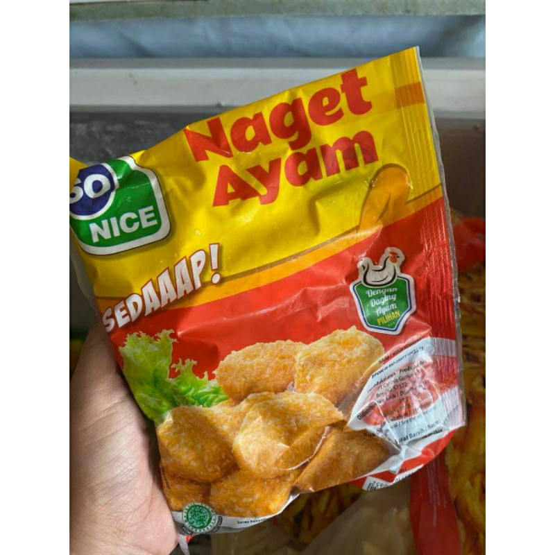 

SO NICE NUGGET AYAM 250GR