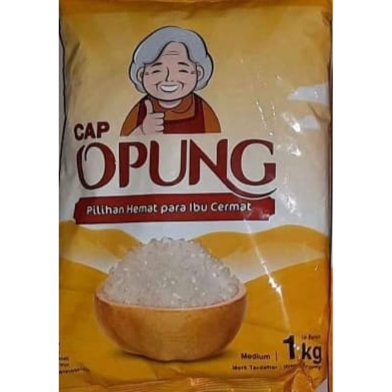 

Beras cap Opung 1KG