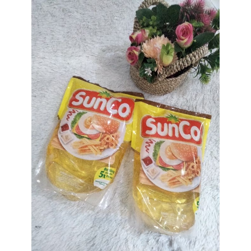 

Sunco Minyak goreng 2L/reffill/higienis/aman di konsumsi/