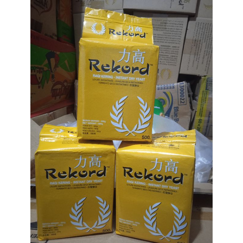 

Ragi instant dry yeast Rekord 500gr Termurah!!