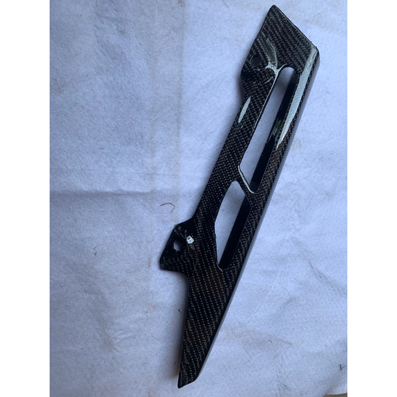 tutup rantai satria fu karbu/satria hiu/ carbon kevlar