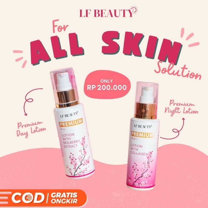 [FREE GIFT] LF BEAUTY HANDBODY LOTION WHITENING PREMIUM MENCERAHKAN MEMUDARKAN LUKA