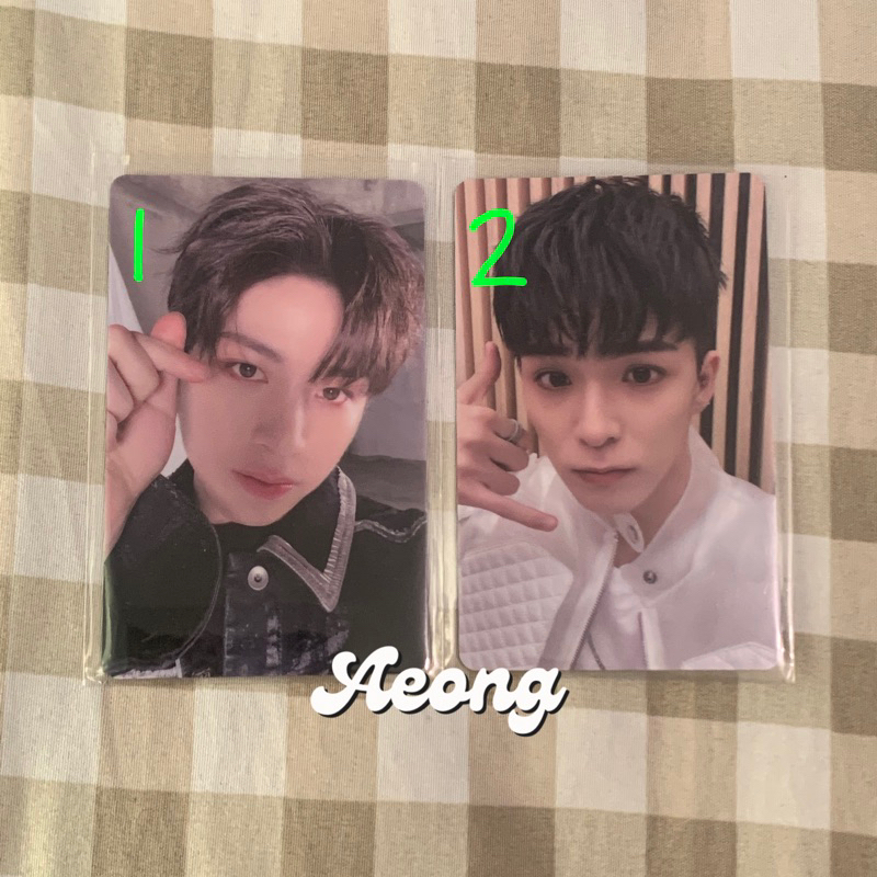 PC PHOTOCARD TREASURE JUNGHWAN ASAHI LUCKY DRAW LD JIKJIN