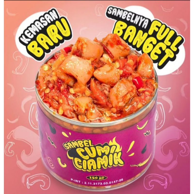 

TURUN HARGA !! SAMBEL CUMI EAT SAMBEL