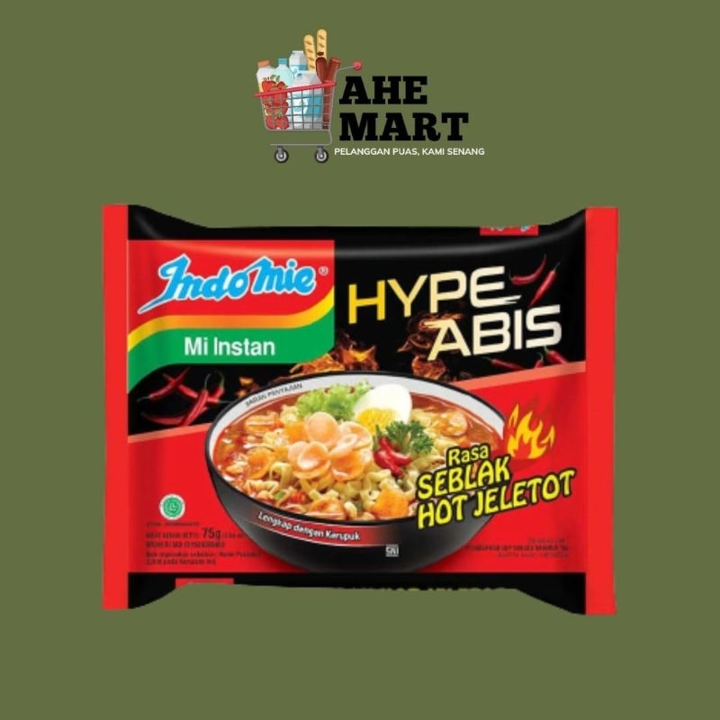 

INDOMIE GORENG SEBLAK JELETOT HYPE ABIS