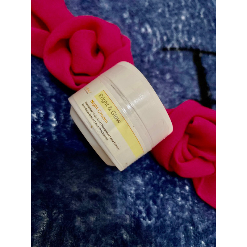 NBC Night Cream Bright & Glow//cream malam nbc// super glowing nbc//Ndia Beauty Care