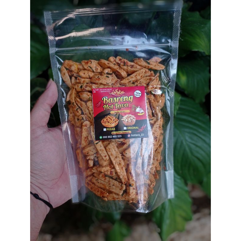 

basreng pedas daun jeruk 250 Gram