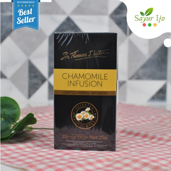 

TEH LIPTON Chamomile Infusion 25's Sir Thomas J Premium Tea Selection