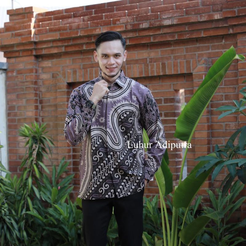 Satya Kemeja Batik Katun Prima Premium Katun Solo Anak Muda Modern Luhur Adiputra