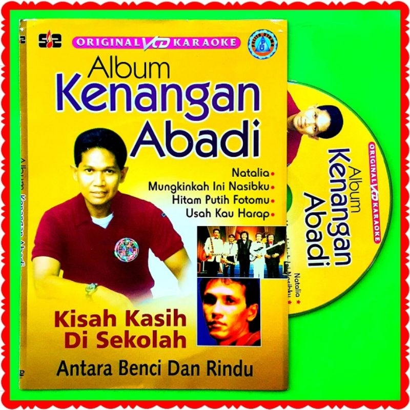 KASET VCD KARAOKE ALBUM KENANGAN ABADI-VOCAL ON OF AKTIF-KASET VCD KARAOKE-KASET VCD KARAOKE ORIGINA