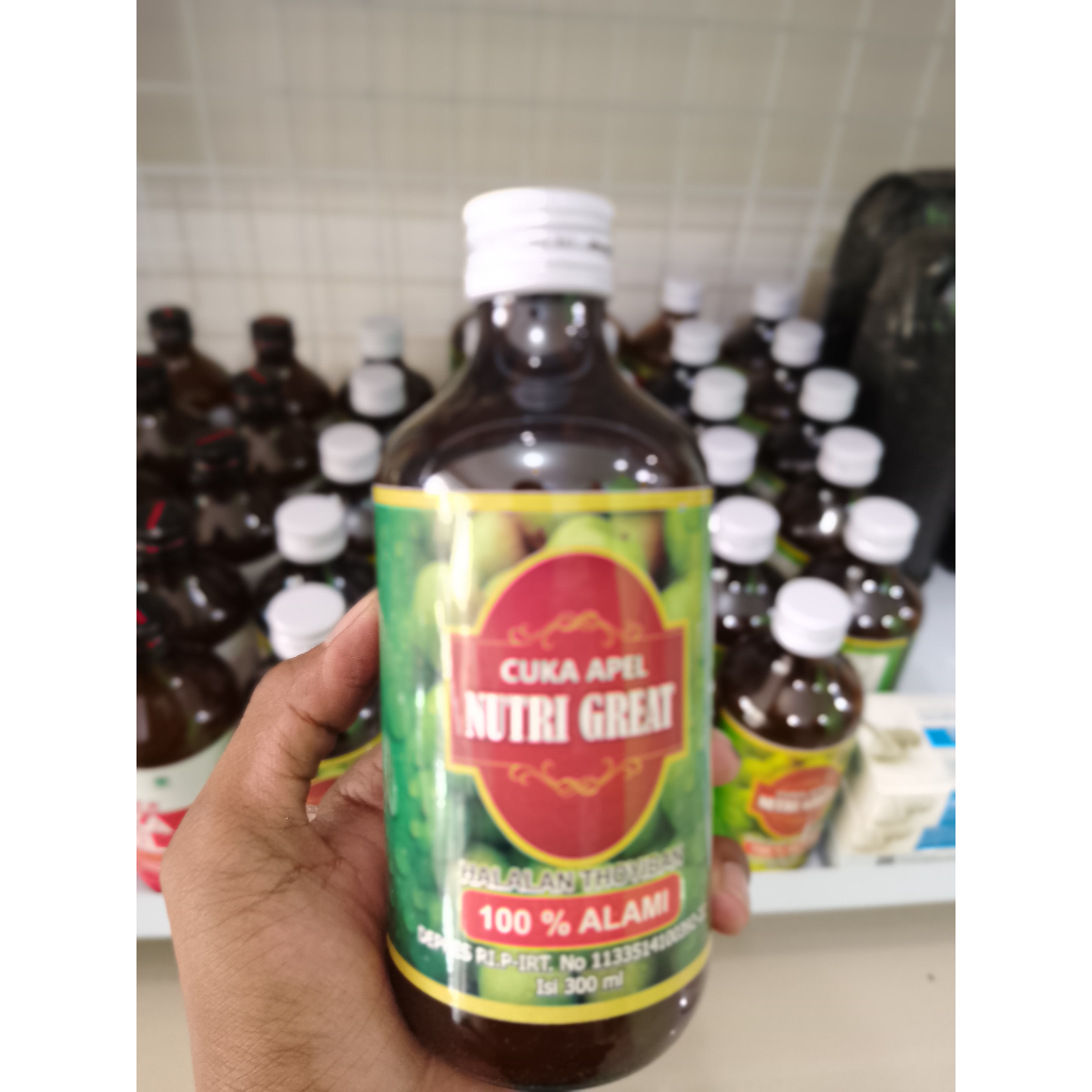 

Cuka Apel Nutri Great Makkata Natural Cuka Apel Tahesta