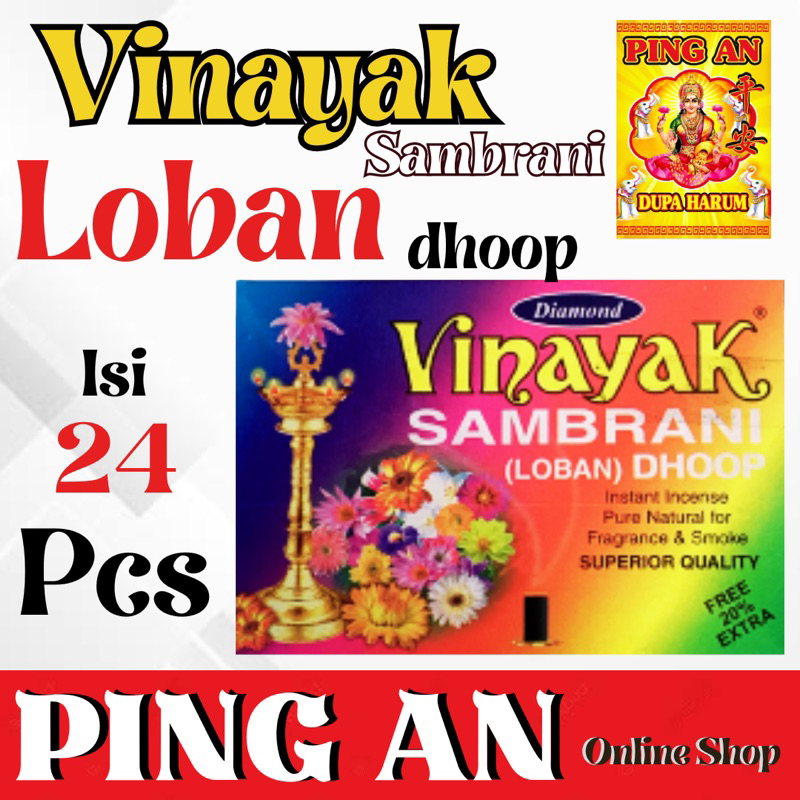 Dupa VINAYAK Dhoop Sambrani “LOBAN” Diamond