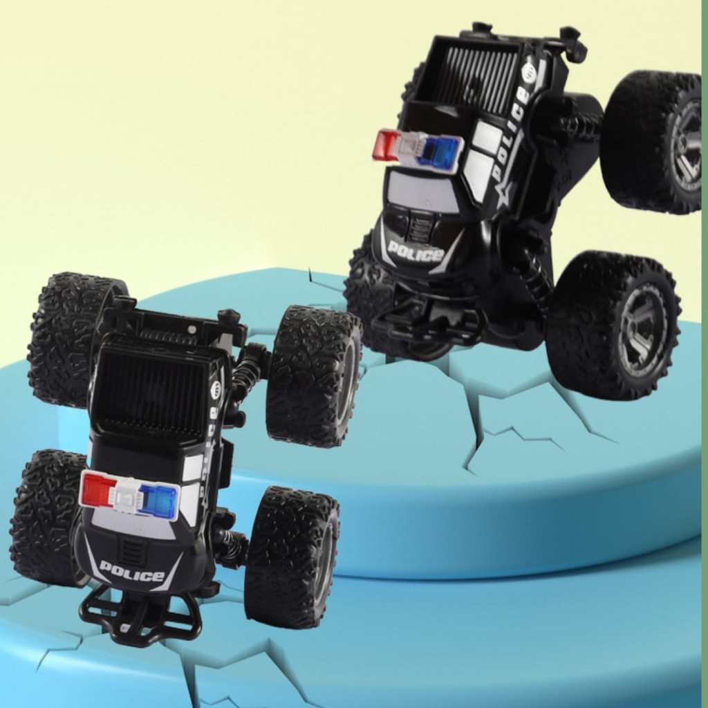 MAINAN ANAK MOBIL MONSTER ZAP MOBIL ZIP OFF ROAD 4 DRIVE MODEL MOTOR PANTAI ATV MOBIL POLISI