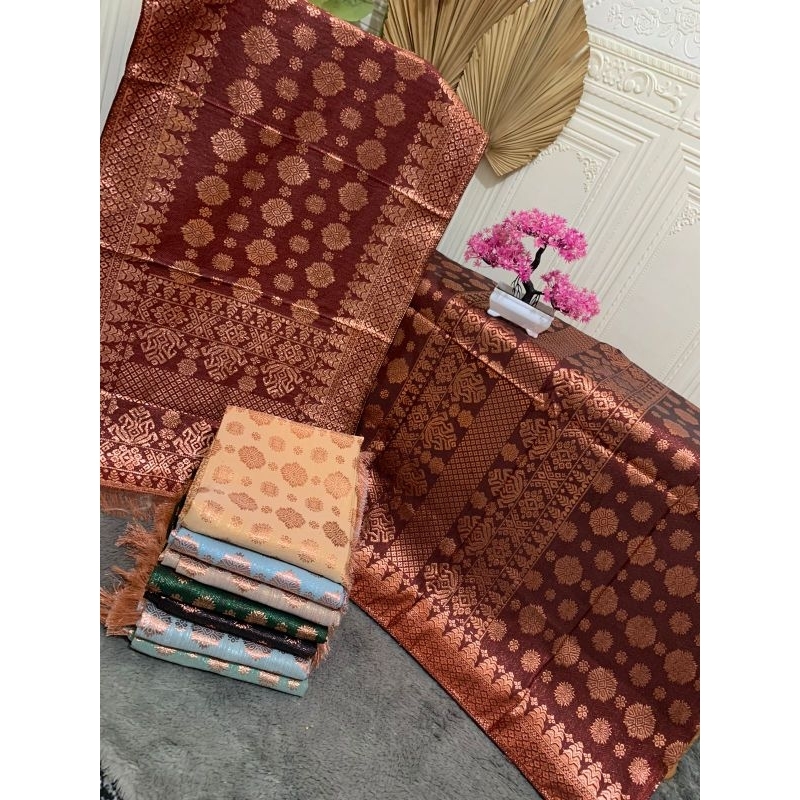 songket mesin cantik manis tembaga