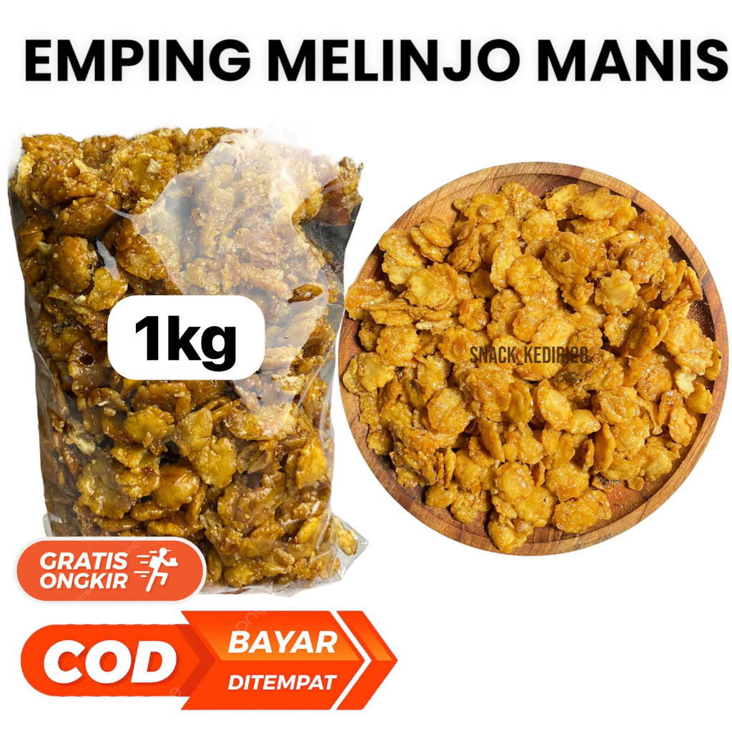 

Emping Melinjo Manis Kemasan 1kg