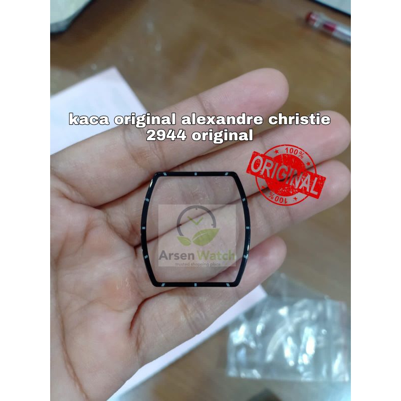 (ORIGINAL) KACA AC 2944BF ORIGINAL / KACA ALEXANDRE CHRISTIE 2944 WANITA / KACA JAM TANGAN AC 2944