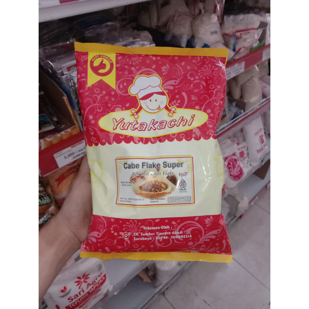 

YUTAKACHI CABE FLAKE SUPER 500GR ORI