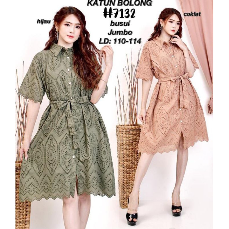 dress katun bolong Bangkok