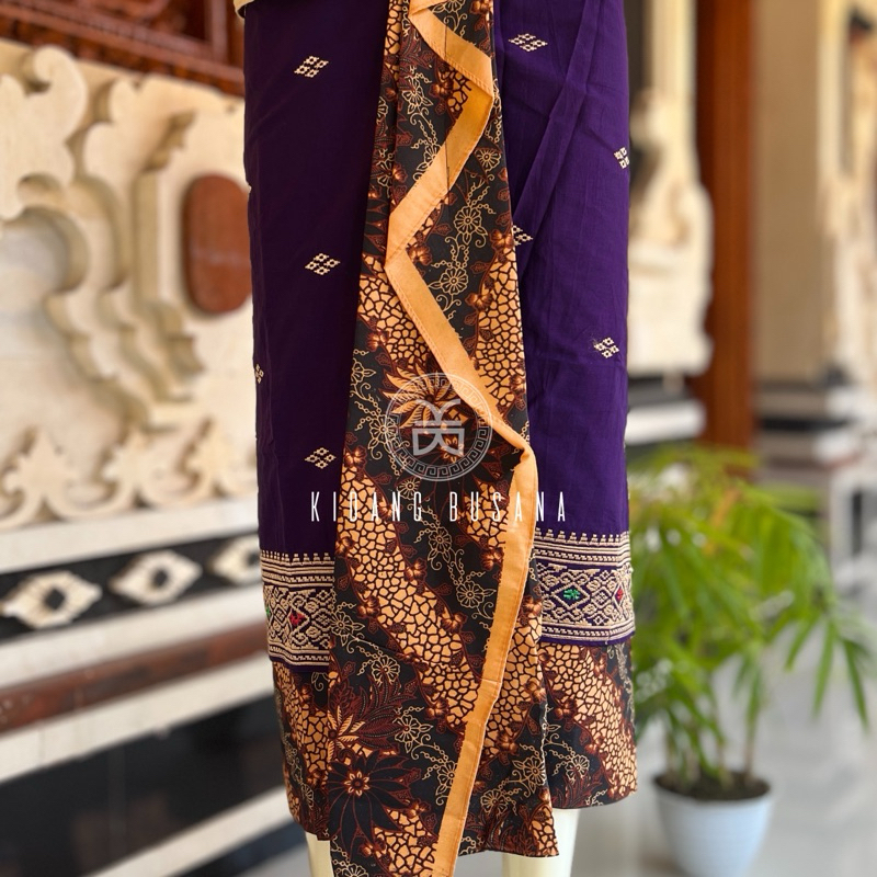 Kamen Cowok Setengah Jadi | set Kamen Saput Bali Pria Setengah Jadi