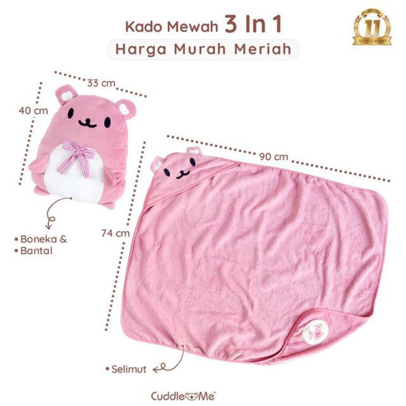 Bobalimut.Boneka bantal Selimut.Boneka multifungsi.Selimut multifungsi.Bantal Multifungsi