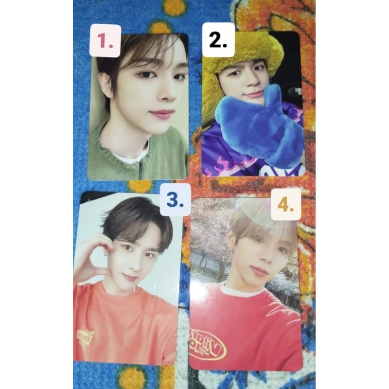 Tranding Card SELCA MD Ccomaz NCT Jeno Kun Shotaro Sungchan GREEN/ORANGE