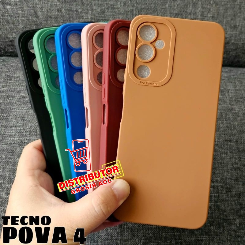 TECNO POVA 4 CASE MACARON PRO CAMERA CASE TECNO POVA 4