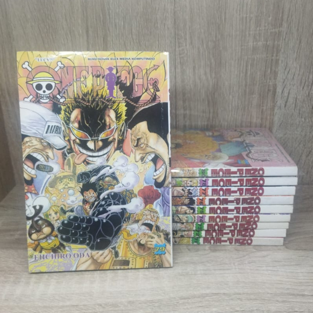 Komik One Piece 71-80 by Eiichiro Oda Langka