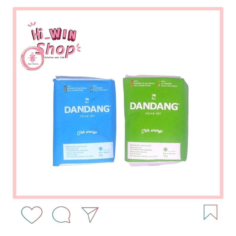 

Teh Dandang Tubruk Teh Wangi Cap Dandang Biru Hijau Minuman Teh Sachet 40gr Teh Dandang Kasar Aur